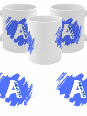 LETTER INITIAL MUG PERSONALISED - CUSTOM CUP WITH NAME BUSINESS LOGO, GIFT