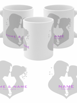 PERSONALISED WEDDING GIFT MUG BEST MAN, RING BEARER, BRIDE, GROOM, FLOWER GIRL