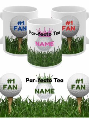 Golf Mug PAR-FECTO Tea – Funny Gift Idea for Golf Fans & Coffee Lovers