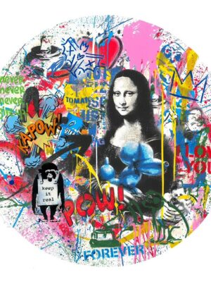 Mr Brainwash - Roundabout - Mona Lisa - Original